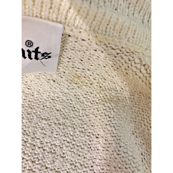 RARE VTG St John Knits MOD 1960's Button Up MCM Sweater Dress & Matching Jacket - Picture 15 of 16